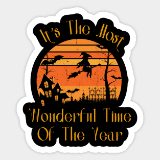 Halloween is Back Sticker